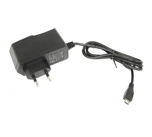 Блок питания (сетевой адаптер) для смартфонов и планшетов 100-240V 5V-2A microUSB