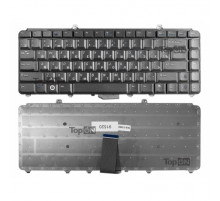 Клавиатура для ноутбука Dell Inspiron 500, 1545, 1520, PP29L, 1546 Series. Плоский Enter. Черная, без рамки. PN: K071425BS2.