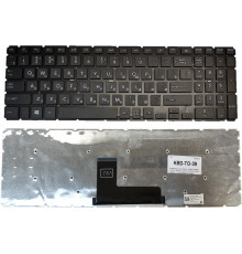 Клавиатура для ноутбука Toshiba Satellite L50-B, L50D-B, L55DT-B, S50-B, C50-B, C50D-B, C55-B черная, без рамки, плоский Enter