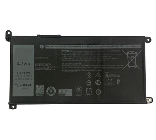 Аккумуляторная батарея для ноутбука Dell Chromebook 3100 (JPFMR) 11.4V 42Wh Аккумуляторная батарея для ноутбука Dell Chromebook 3100 (JPFMR) 11.4V 42Wh
