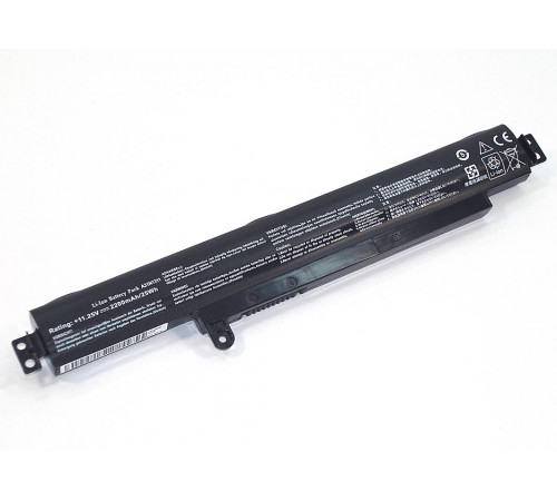 Аккумуляторная батарея для ноутбука Asus X102BA 11.25V 2600mAh OEM черная