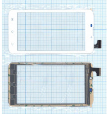 Сенсорное стекло (тачскрин) Explay Tab mini белое