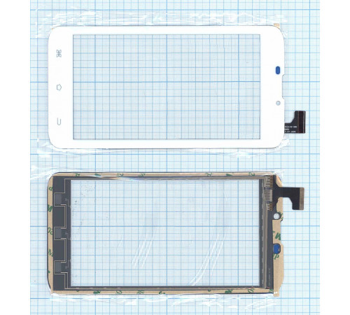 Сенсорное стекло (тачскрин) Explay Tab mini белое