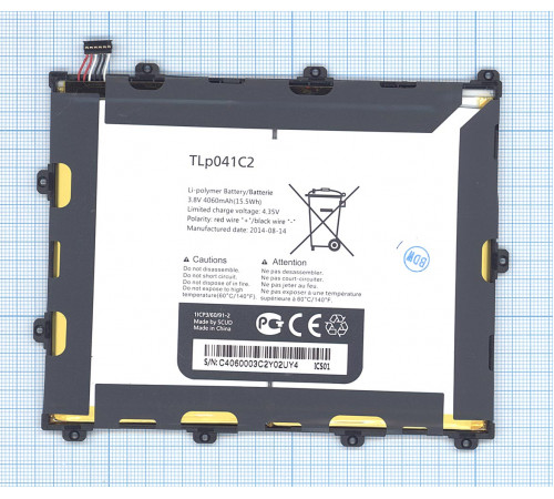 Аккумуляторная батарея для планшета Alcatel One Touch POP 8 (P320A) TLp041C2 Аккумуляторная батарея для планшета Alcatel One Touch POP 8 (P320A) TLp041C2