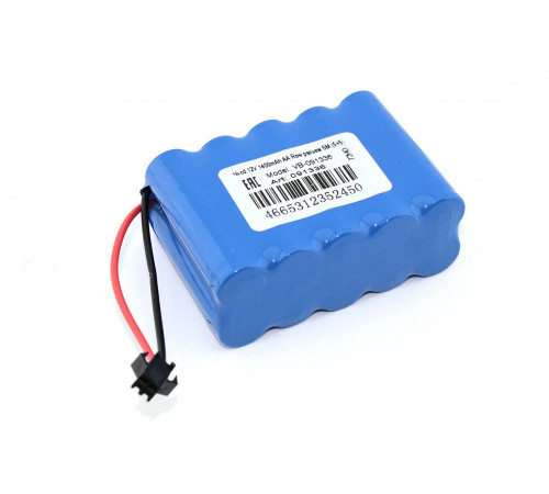 Аккумулятор Ni-cd 12V 1400mAh AA Row разъем SM (5+5)