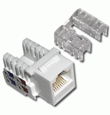 Вставка Keystone RJ-45, категория 5e, MDX-KEY45-U5e