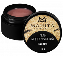 Manita Professional Однофазный моделирующий гель для наращивания №5, 15 г