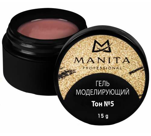 Manita Professional Однофазный моделирующий гель для наращивания №5, 15 г