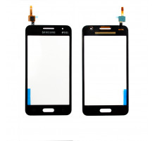 Дисплей, матрица и тачскрин для смартфона Samsung Galaxy Core 2 Duos SM-G355H, 4.5" 800x480. Черный.