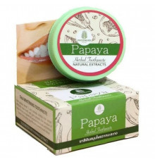 Coco Blues Травяная зубная паста с экстрактом папайи / Papaya Herbal Toothpaste, 30 г