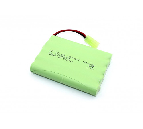 Аккумулятор Ni-cd 12V 1800mAh AA Flatpack разъем Tamiya