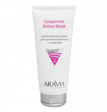 Aravia Корректирующая маска для чувствительной кожи с куперозом / Couperose Active Mask, 200 мл