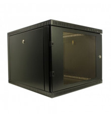 NT WALLBOX 15-66 B Шкаф 19" настенный, черный 15U 600*650, дверь стекло-металл