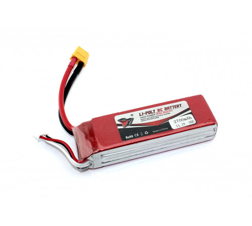 Аккумулятор Li-Pol 11.1V 803496 2700mah разъем XT60-Plug