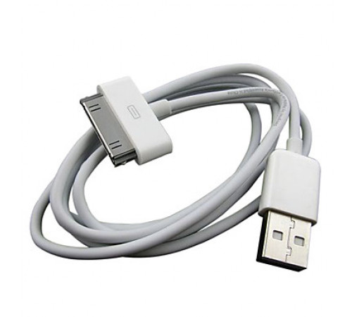 Кабель для зарядки и синхронизации с разъемом USB для iPhone 4 / 3GS / 3G, iPod, iPad 2 / 3