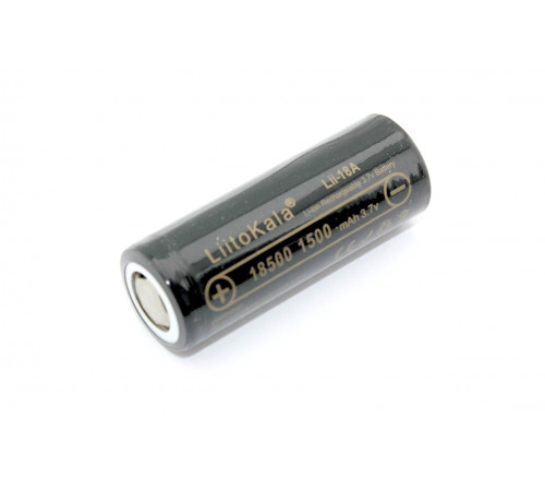 Аккумулятор типа 18500 Li-Ion LiitoKala Lii-18A 1500mAh, 3.7V