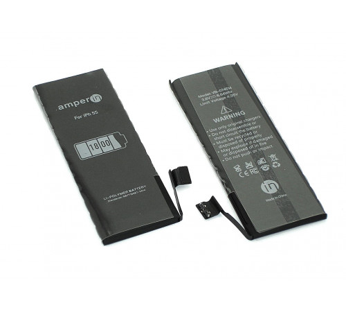 Аккумулятор (батарея) Amperin для Apple iPhone 5S, iPhone 5C 2010mAh