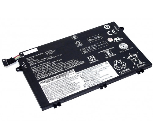 Аккумуляторная батарея для ноутбука Lenovo ThinkPad E485 (L17M3P52) 11.1V 4050mAh