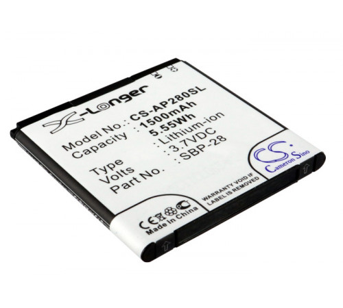 Аккумулятор CS-AP280SL SBP-28 для Asus A66, T20  3.7V / 1500mAh / 5.55Wh