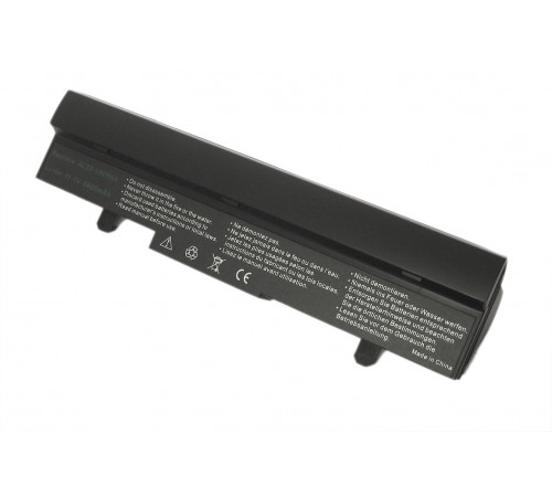 Аккумуляторная батарея для ноутбука Asus Eee PC 1001 1005 7800mAh OEM черная