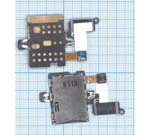 Слот Sim-карты для Samsung GT-N8000 Galaxy Note 10.1