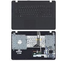 Клавиатура для ноутбука Asus X751 топкейс черный