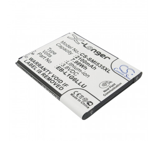 Аккумулятор CS-SMI535XL для Samsung Galaxy S3 I9300  3.8V / 2100mAh / 7.98Wh