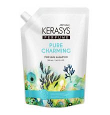 KeraSys Шампунь для волос парфюмированный Шарм (запаска) / Perfume Shampoo Pure & Charming, 500 мл