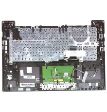 Клавиатура для ноутбука Asus B400, B400VC черная, верхняя панель в сборе