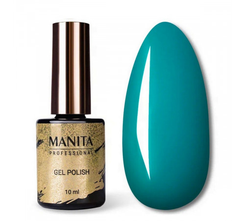 Manita Professional Гель-лак для ногтей / Classic №073, Turquoise, 10 мл