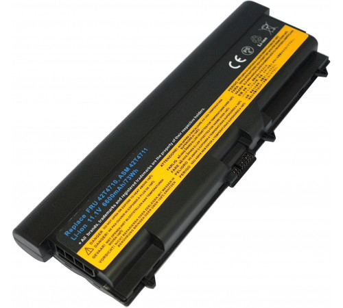 Аккумулятор для Lenovo (42T4235) ThinkPad T430, T420, L430, T520, L520, T530, SL510, W530, 6600mAh, 10.8-11.1V, OEM