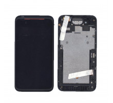 Дисплей для HTC Desire 210 черный с черной рамкой