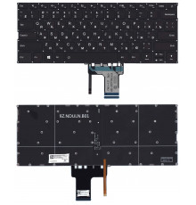 Клавиатура для ноутбука Lenovo IdeaPad 320S-13 черная с подсветкой