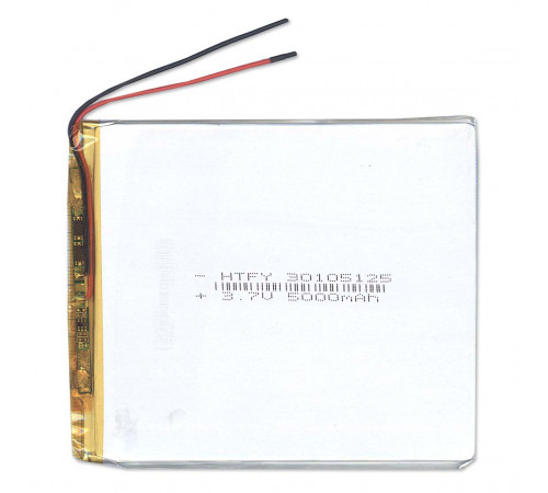 Аккумулятор Li-Pol (батарея) 3*105*125мм 2pin 3.7V/5000mAh