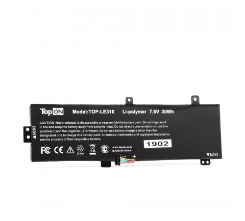 Аккумулятор для ноутбука Lenovo 310-15ABR 7.6V 3950mAh PN: L15C2PB5