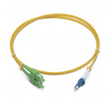 Патч-корд оптический TopLan, дуплексный, LC/UPC-SC/APC, 657A1, 0,5 м, LSZH