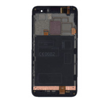 Дисплей для Lenovo P770 черный с черной рамкой