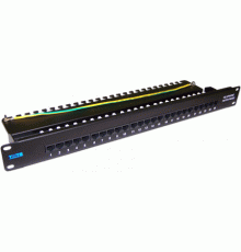 Патч-панель телефонная, 19", 25 портов RJ-45, категория 3, 1U, TWT-PP25TEL45