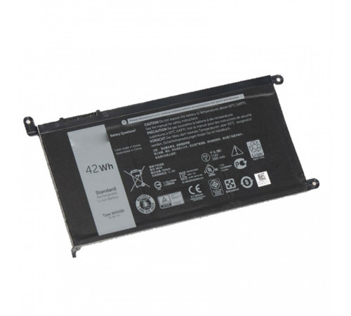 Аккумулятор для Dell (WDX0R) Inspiron 5570, 5568, 13-5000, 5565, 5767, 5567, 5378, 3500mAh, 11.4V, OEM