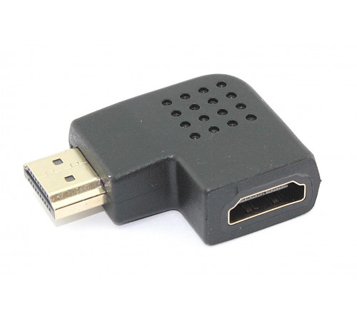 Удлинитель HDMI папа-мама угловой влево